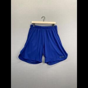 Nike Mens Blue Shorts Dri Fit Elastic Waist Pull On Size X-Large